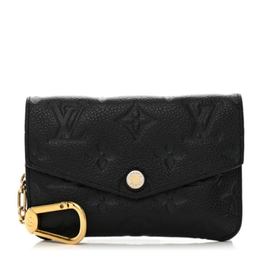 Louis Vuitton Empreinte Key Pouch Black